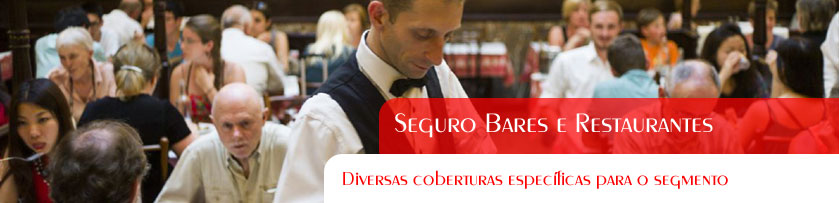 Seguro Bares e Restaurantes